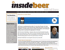 Tablet Screenshot of insidebeer.com